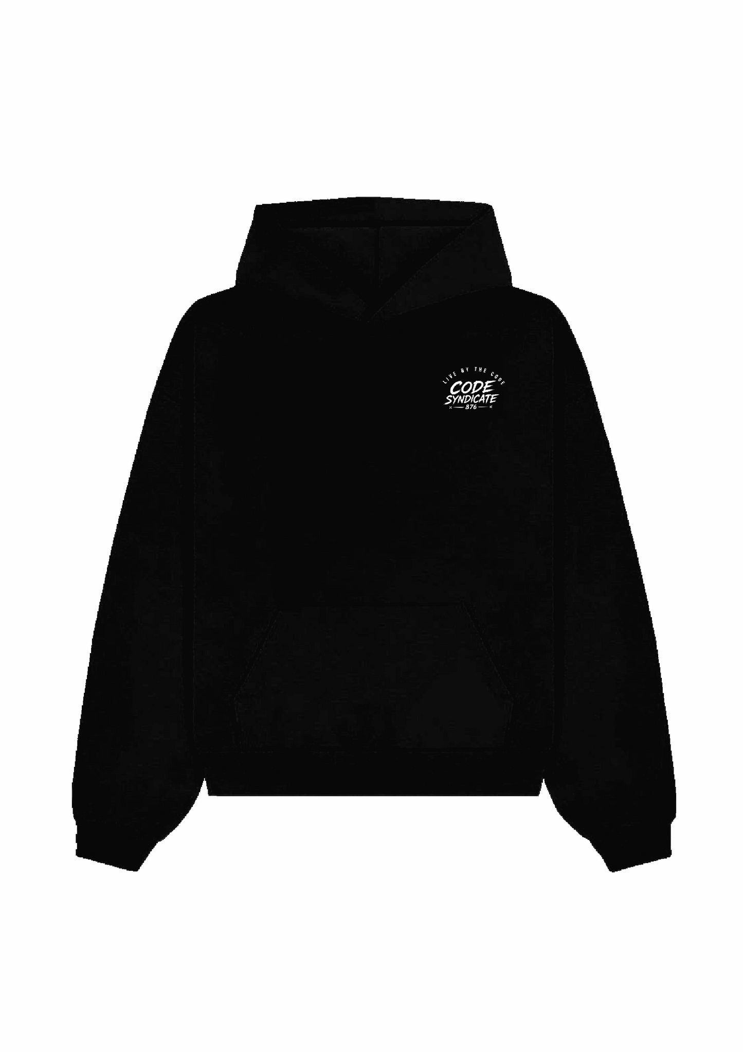 Code Syndicate "Homies" Pitbull Hoodie - Grey