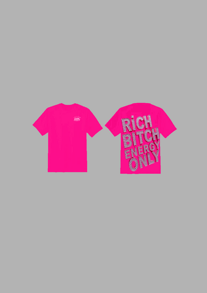 Code Syndicate "Rich Bitch Energy Only" Tee - Women’s