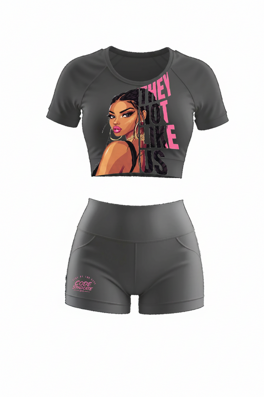 Code Syndicate "They Not Like Us" 2-Piece Set - Women’s