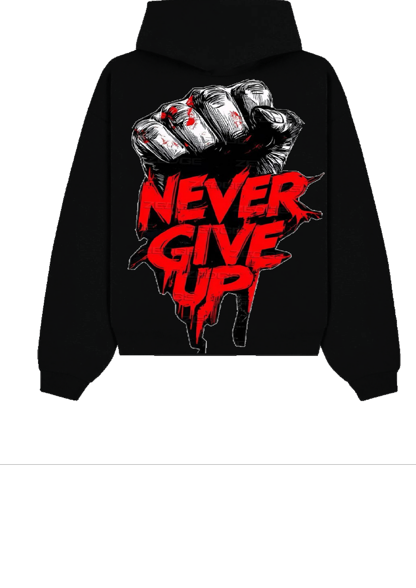 Code Syndicate "Never Give Up" Hoodie - Unisex