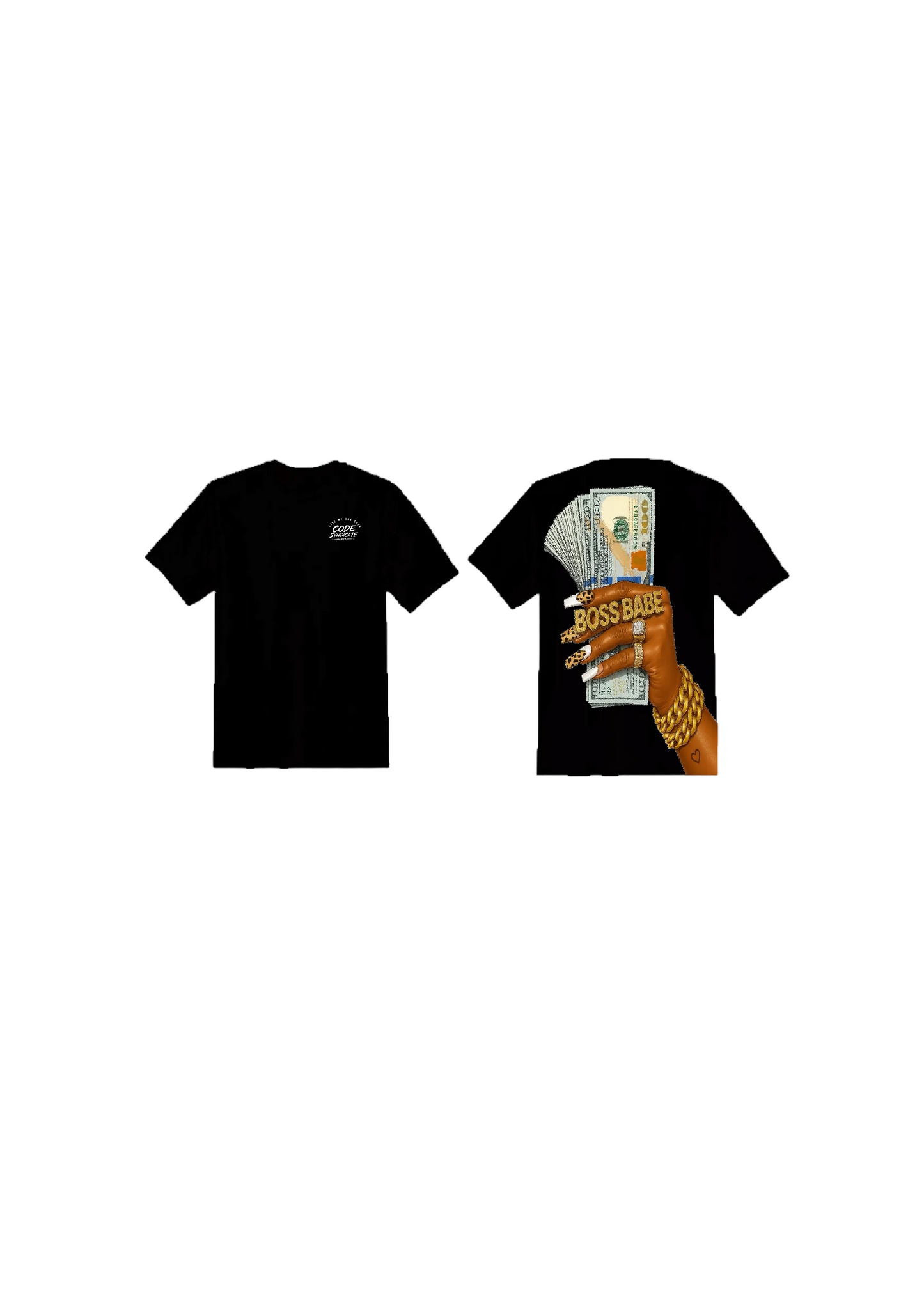 Code Syndicate "Boss Babe" Tee - Women’s