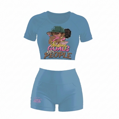Code Syndicate "Chasing Goals Not People" 2-Piece Set - Women’s