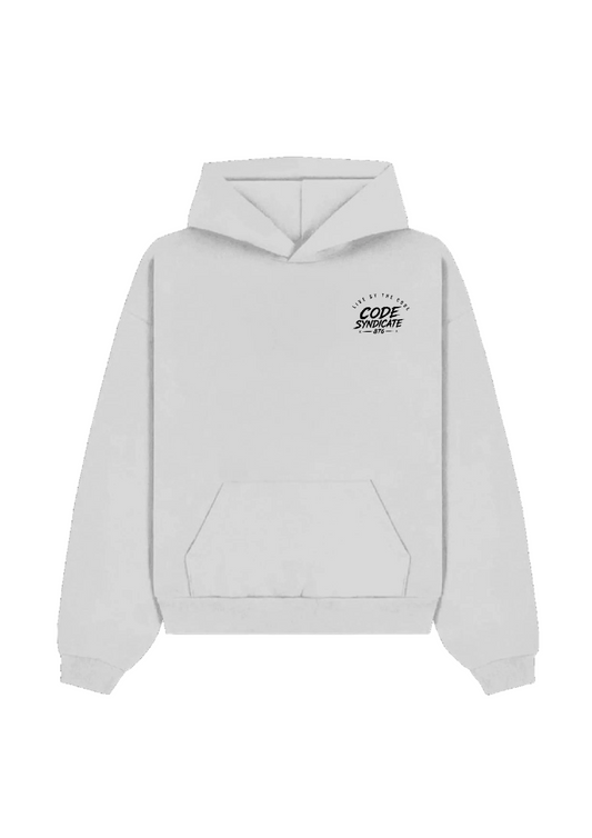 Code Syndicate "Homies" Pitbull Hoodie - Grey