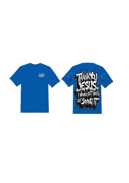 TITLE: Code Syndicate "Thank You Jesus" Tee