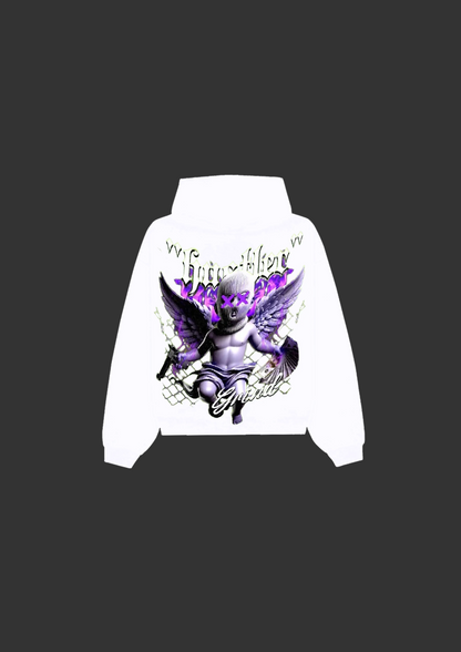 Hoodie "Hustler Grind" Code Syndicate - Negro