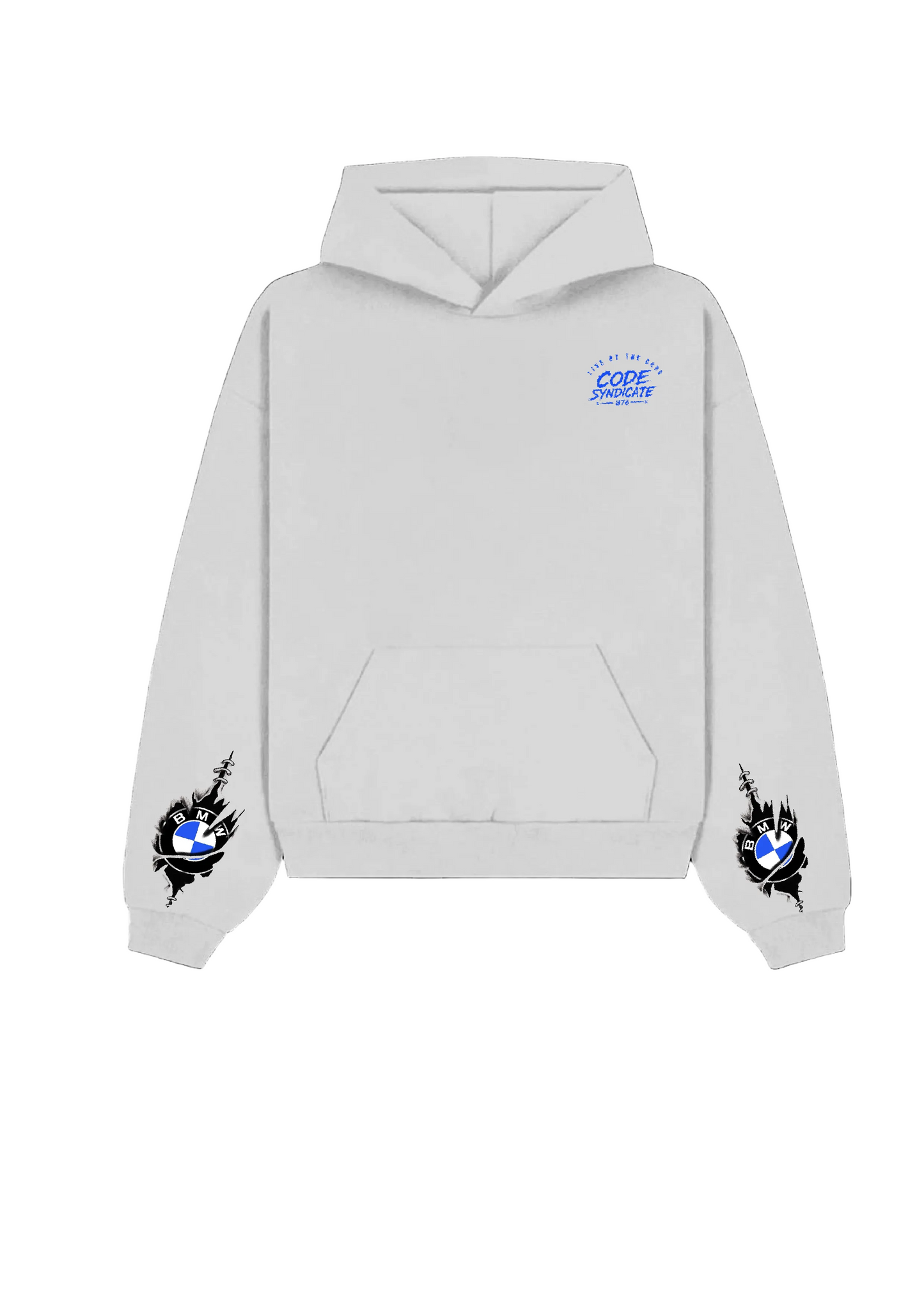 Code Syndicate "Ripped BMW" Hoodie - Unisex