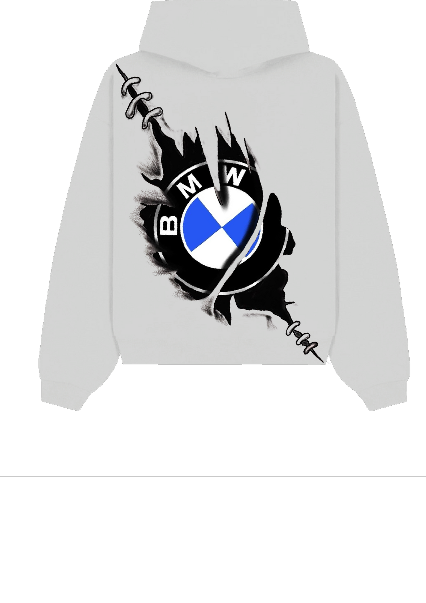 Code Syndicate "Ripped BMW" Hoodie - Unisex